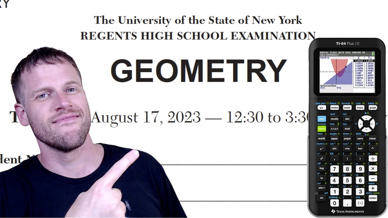 Geometry Regents August 2023 (Questions 1-24)