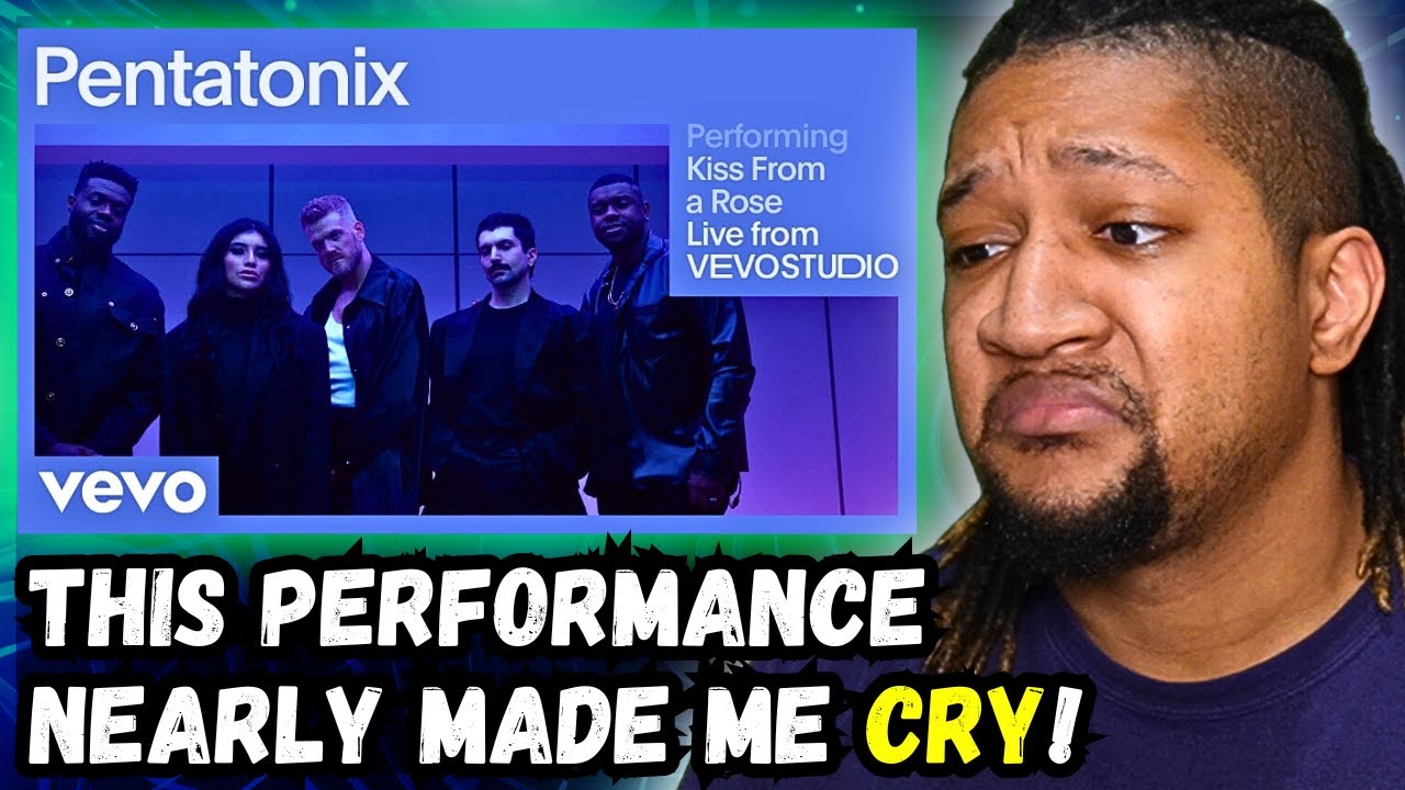 Reacting to Pentatonix - Kiss From A Rose (Live Performance) | Vevo