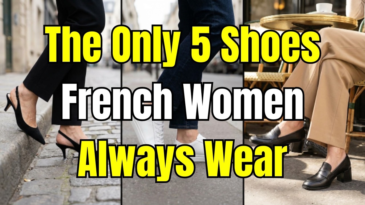 5 Shoes That Make French Women Over 60 Look Timeless