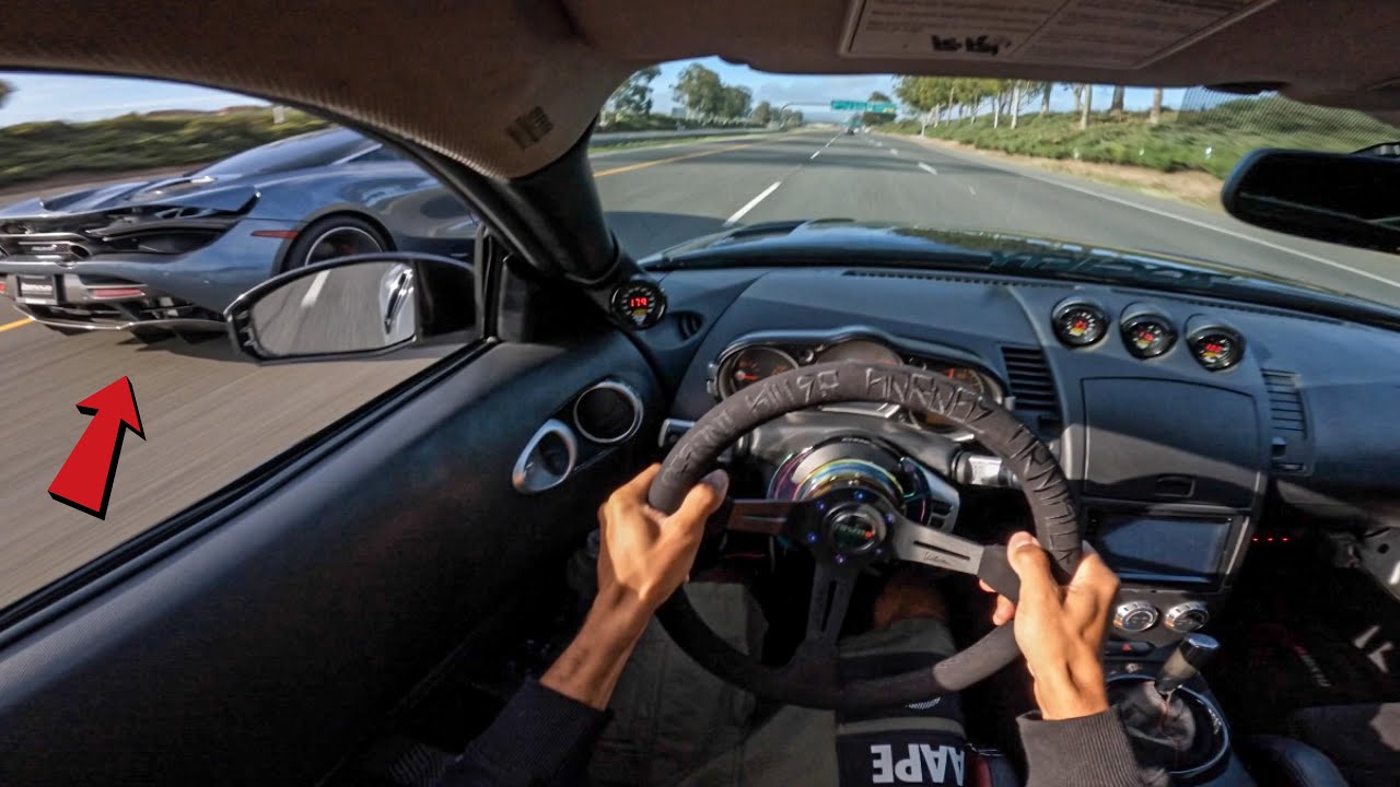 Nissan 350Z Calls Out Mclaren 720s