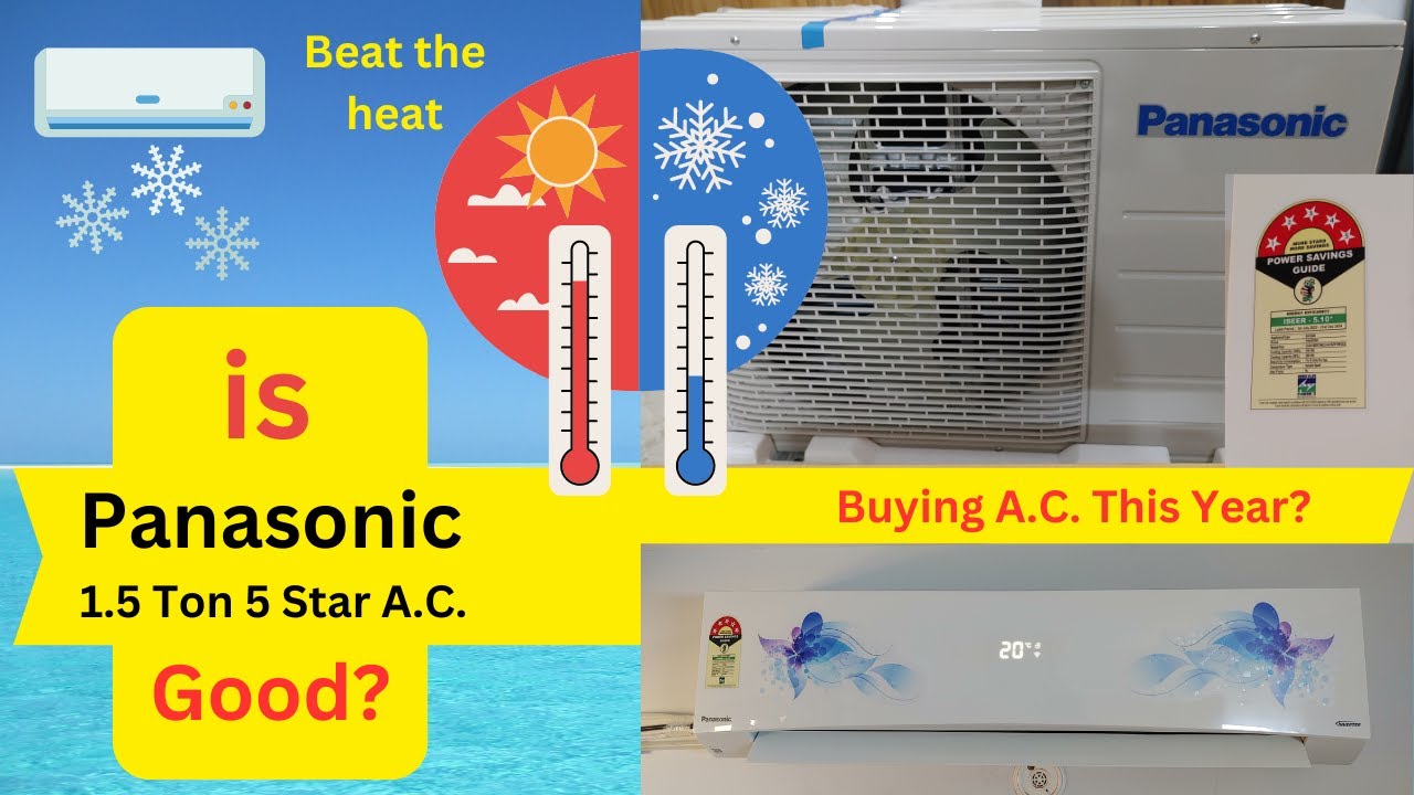 Panasonic 1.5 Ton 5 Star AC Unboxing | Best Air Conditioner in 2024? Best AC for This Summer?