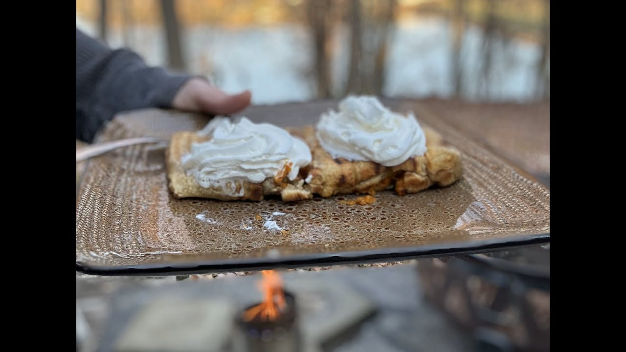 2023 Holiday: Dessert Pie Iron Pumpkin Hand-pies on Solo Stove