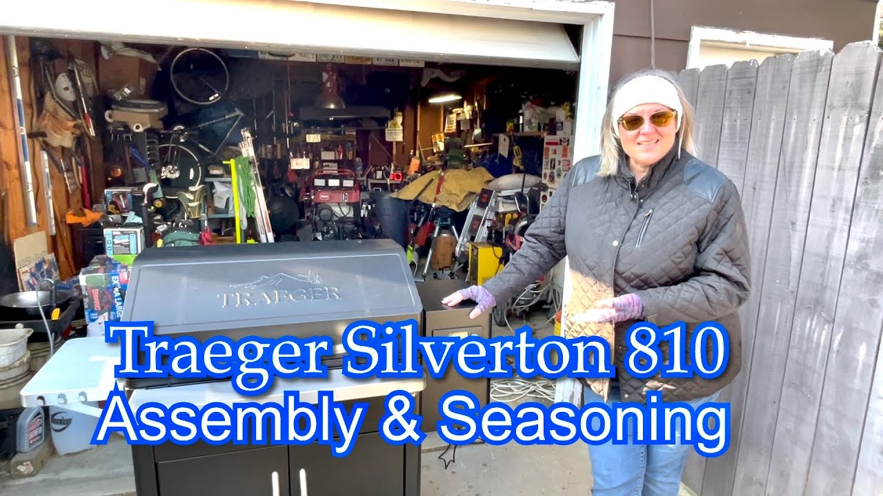 Сборка и сушка гриля Traeger Silverton 810