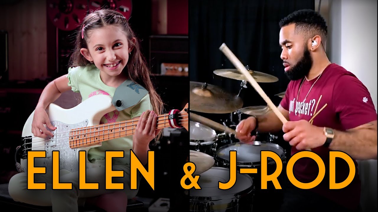 Ellen & Jerrod J-rod Sullivan (Bass & Drums Jam)
