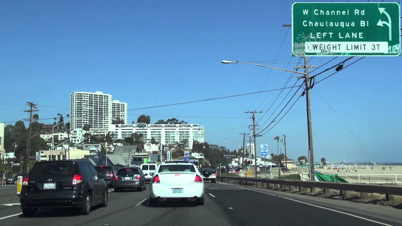 13-42 Los Angeles #8 of 14: Pacific Coast Highway in Santa Monica