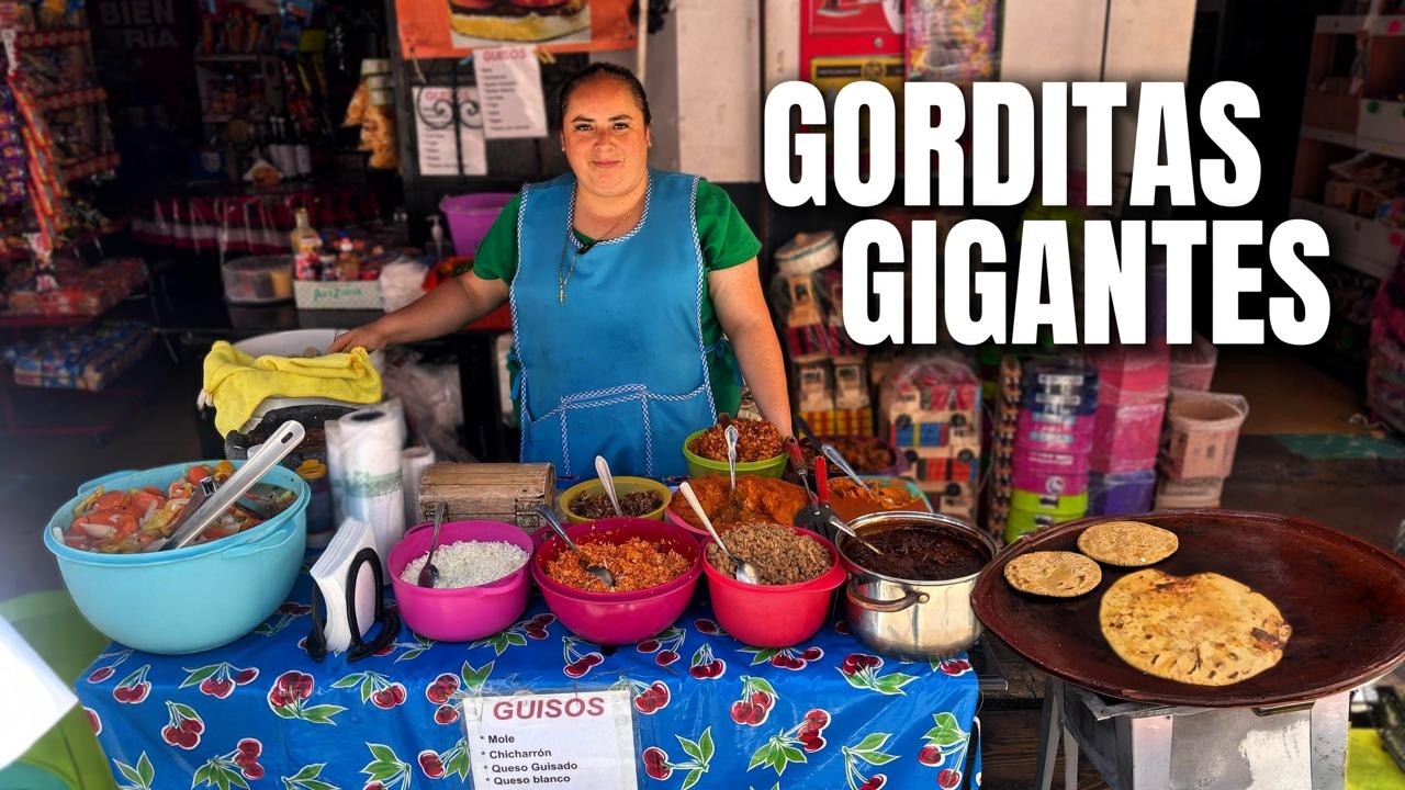 ENCONTRE Las GORDITAS màs grandes de MICHOACÁN en QUIROGA