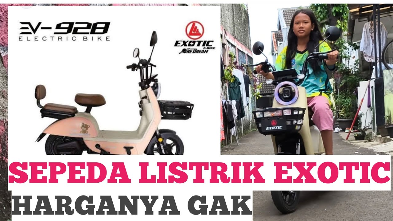 Sepeda listrik Exotic EV 928