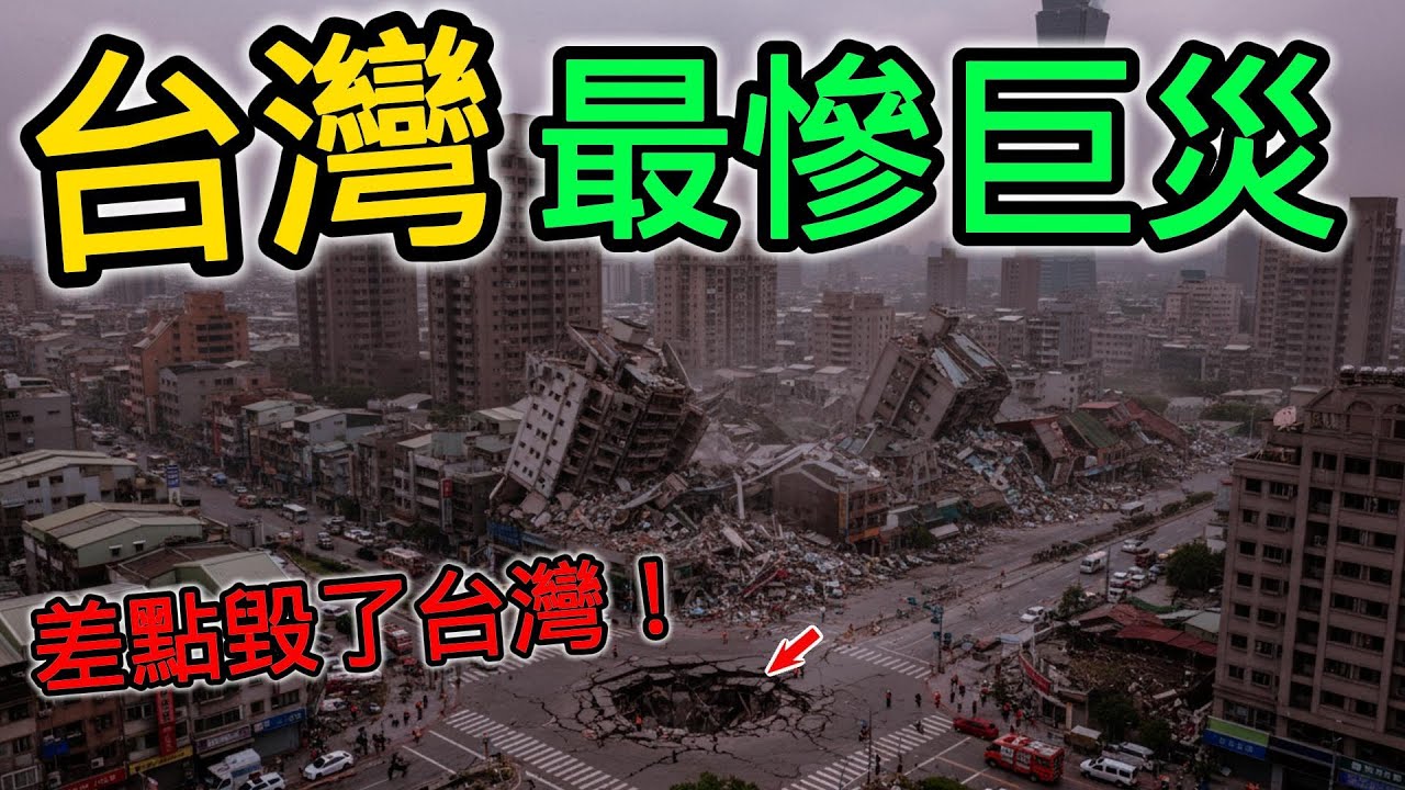 台灣史上經歷過的最嚴重8次巨災，每個台灣人都該銘記，實在是太慘烈，第一名幾乎毀掉整個台灣！#世界之最 #top10 #top5 #奇異說 #台灣 #最慘災難 #地震 #台灣最慘災難 #洪水