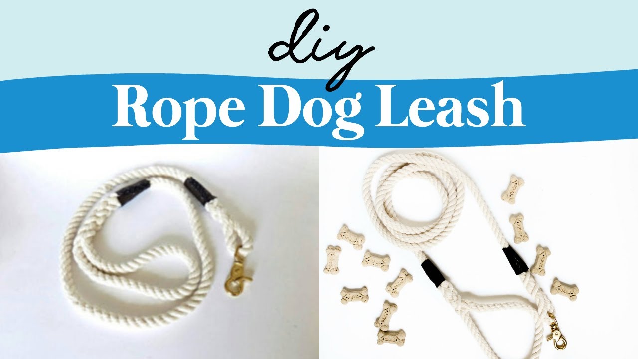 How To Make A Rope Dog Leash