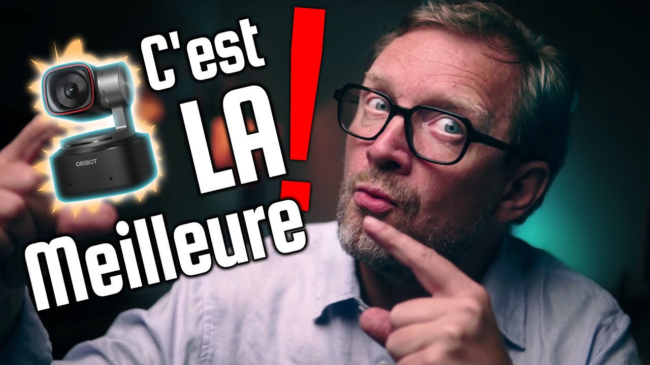 Obsbot Tiny 2 🔥 : La Meilleure Webcam 4k 2023 avec de l'IA dedans  👌
