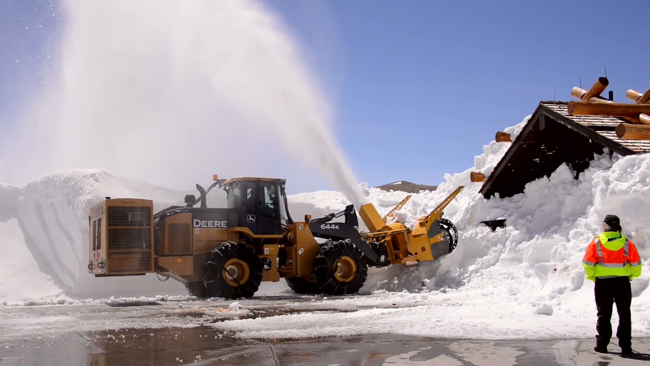 Trail Ridge Snow Removal - Rocky Mountain National Park