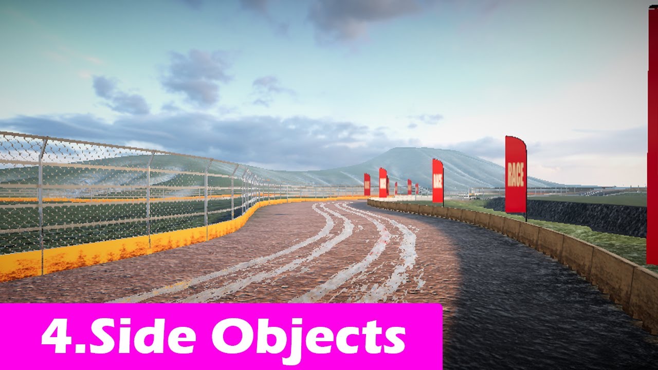 Race Track Design - Part  4 : Side Objects