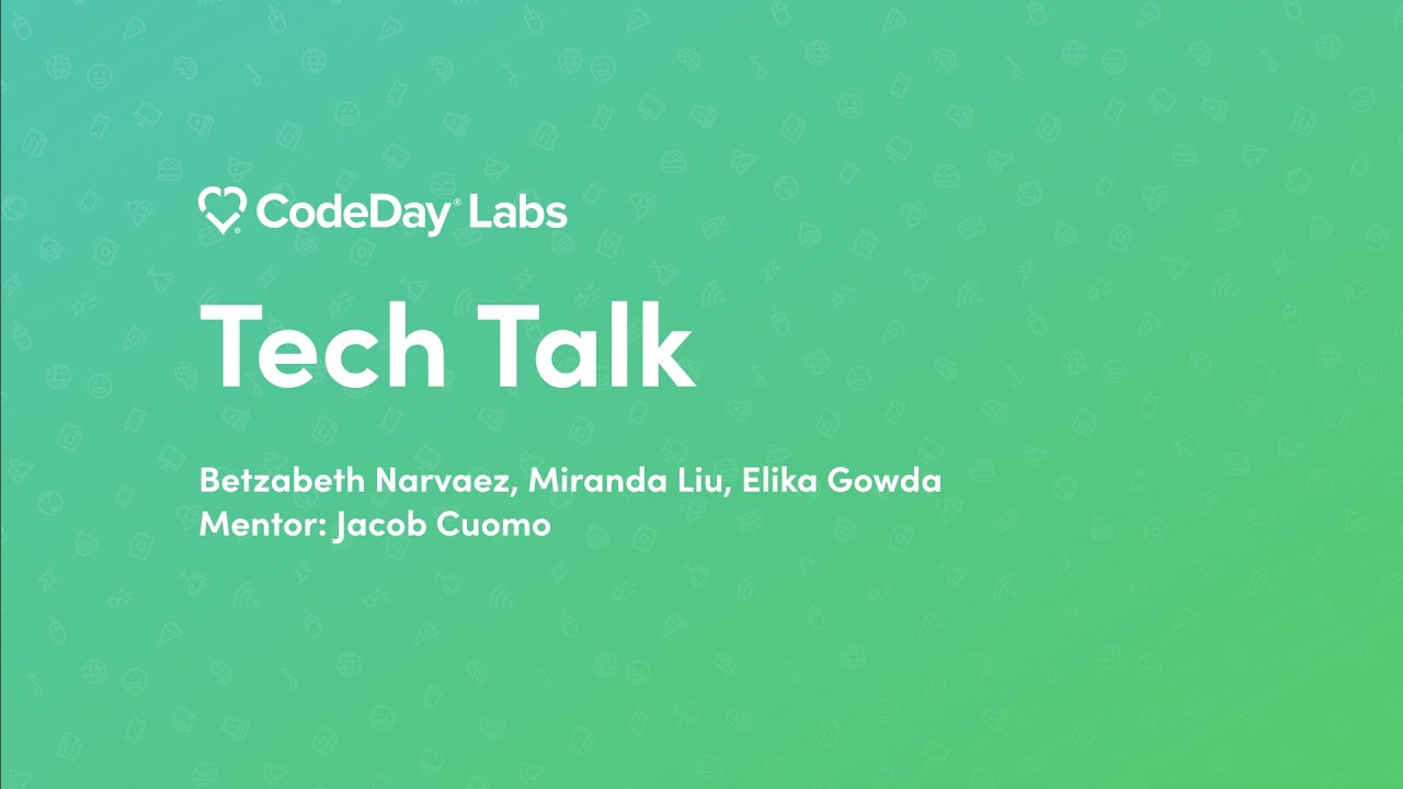 Tech Talk: TMIX - Betzabeth Narvaez, Miranda Liu, Elika Gowda