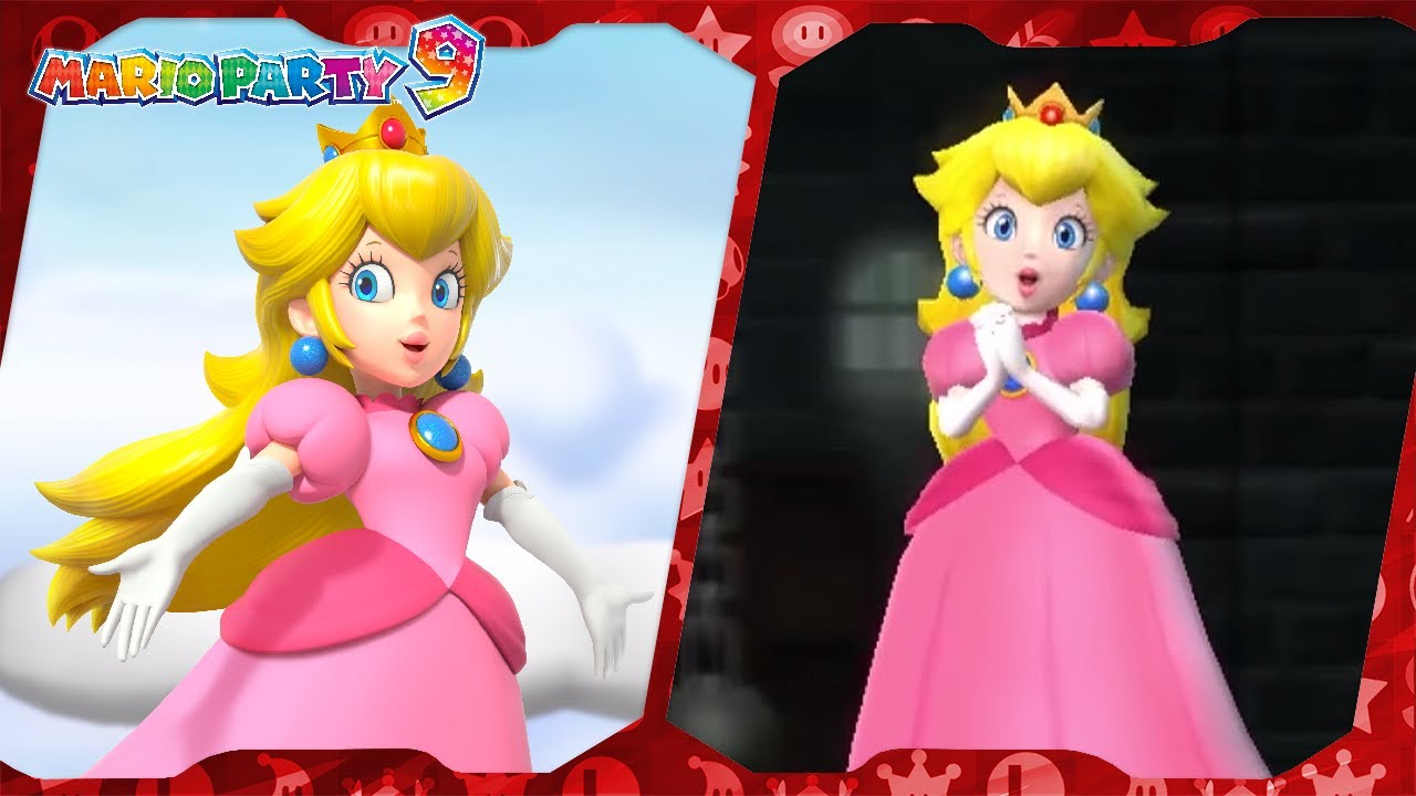 All Minigames (Peach gameplay) | Mario Party 9 ᴴᴰ
