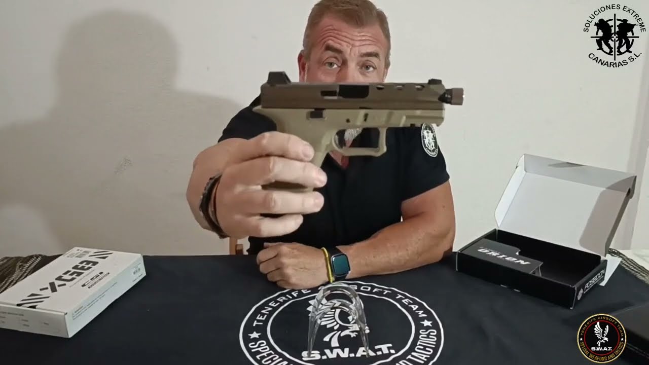 Revisión pistolas POSEIDON Orión 1, 2 y Xg8 Pistolas 1911 conmemorativas de G&G (airsoft)
