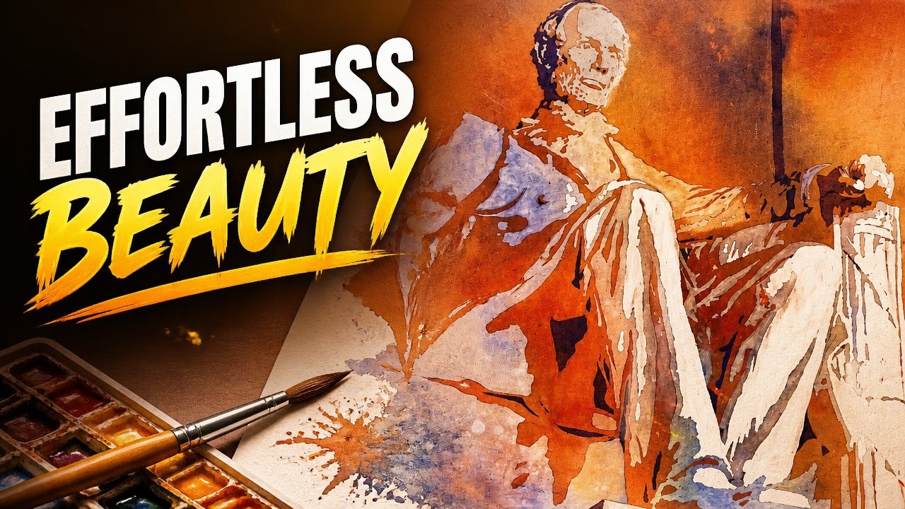 World's Best Watercolor Technique- Create Stunning Art Easily!