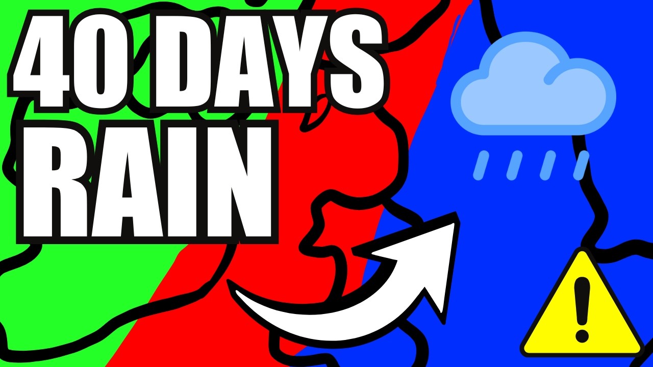 40 Days of Rain THEN Freezing Cold — UK Weather Forecast This Week