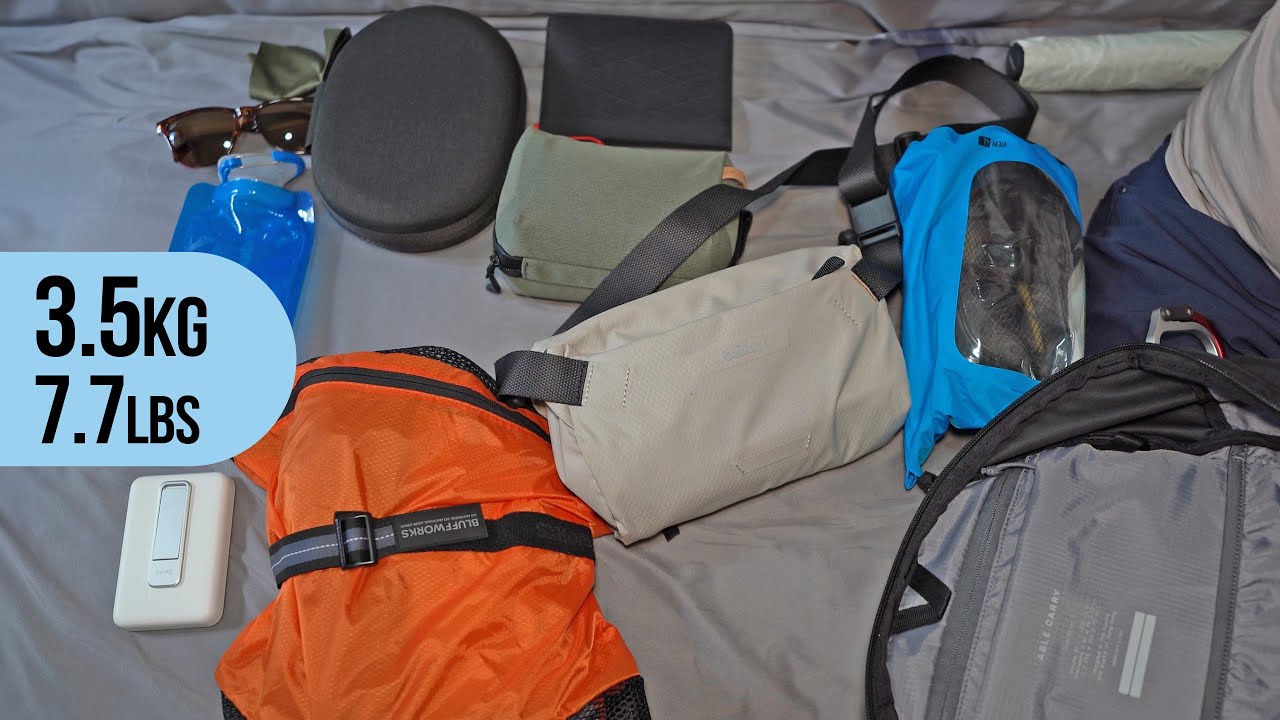3.5kg/7.7lbs Packing List with 25L Able Carry DayBreaker 2