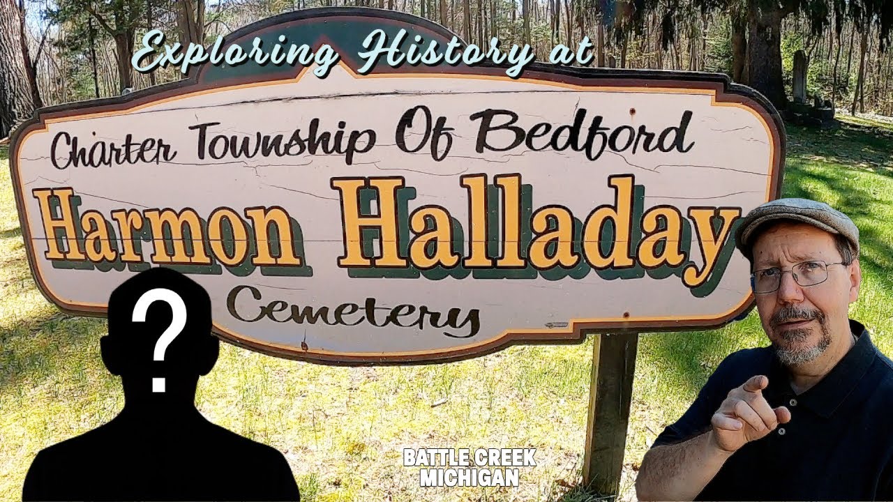 Exploring History at Harmon Halladay Cemetery - Battle Creek, Michigan