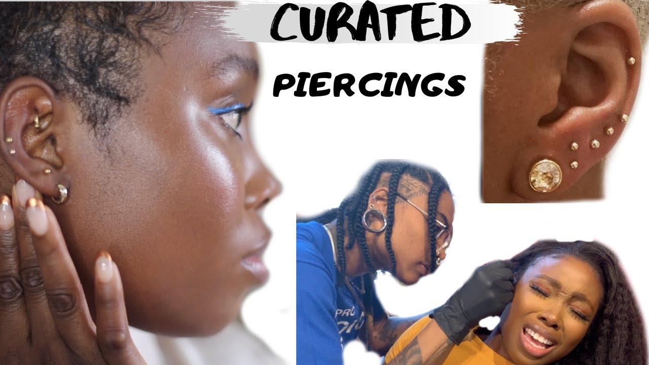 CURATED EAR PIERCINGS | HEALING + TIPS