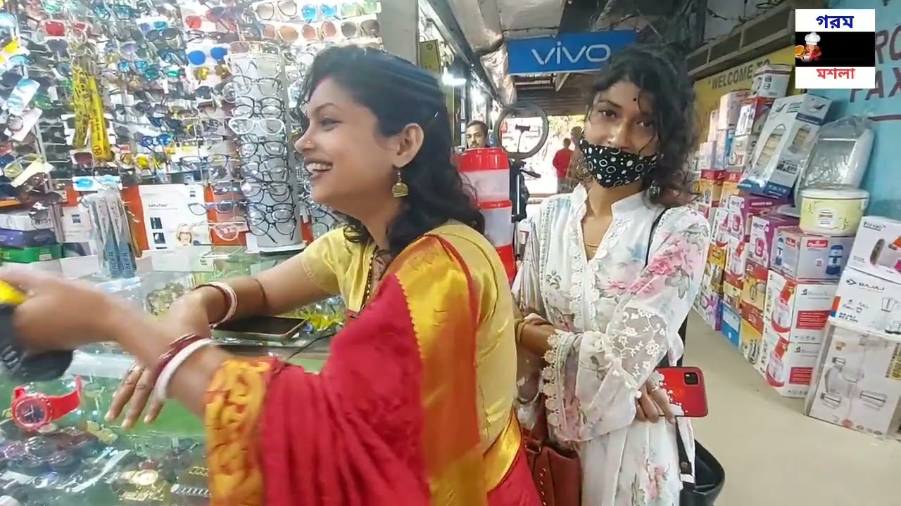 Shopping at Ellora Market