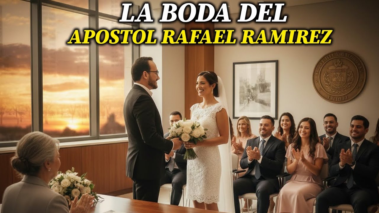 Celebración de La boda más esperada del apóstol Rafael Ramírez.