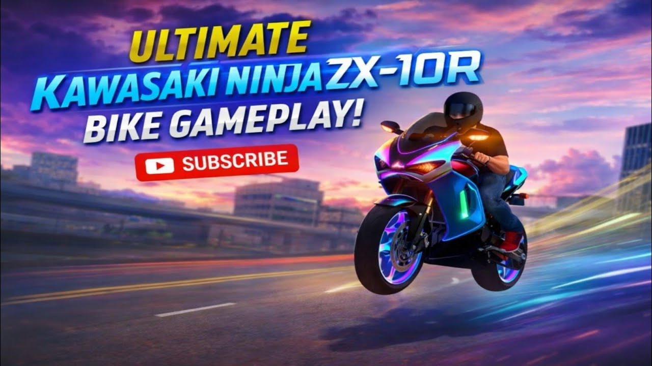 Kawasaki Ninja ZX-10R Top Speed Test 🔥 | Ultimate Bike Racing Game 4K Gameplay | Realistic Stunts! 