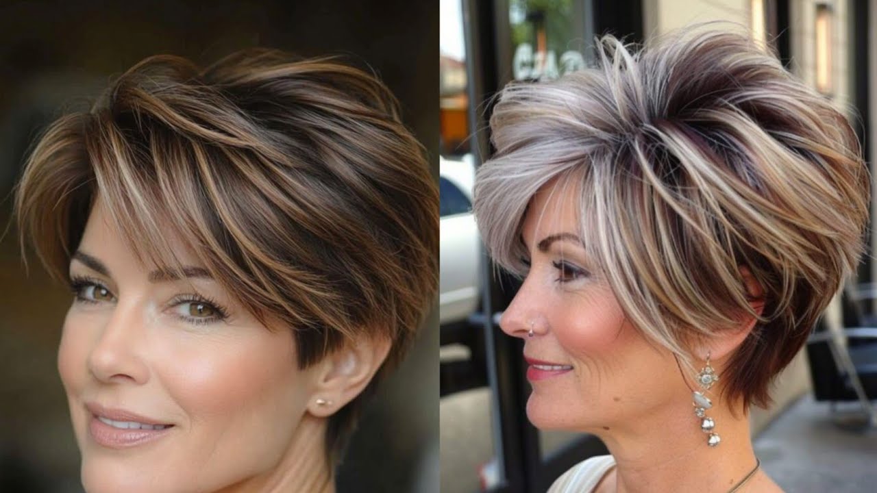 100 Flattering Short Hairstyles for Fine Hair#newvideo #haircut #howtocut