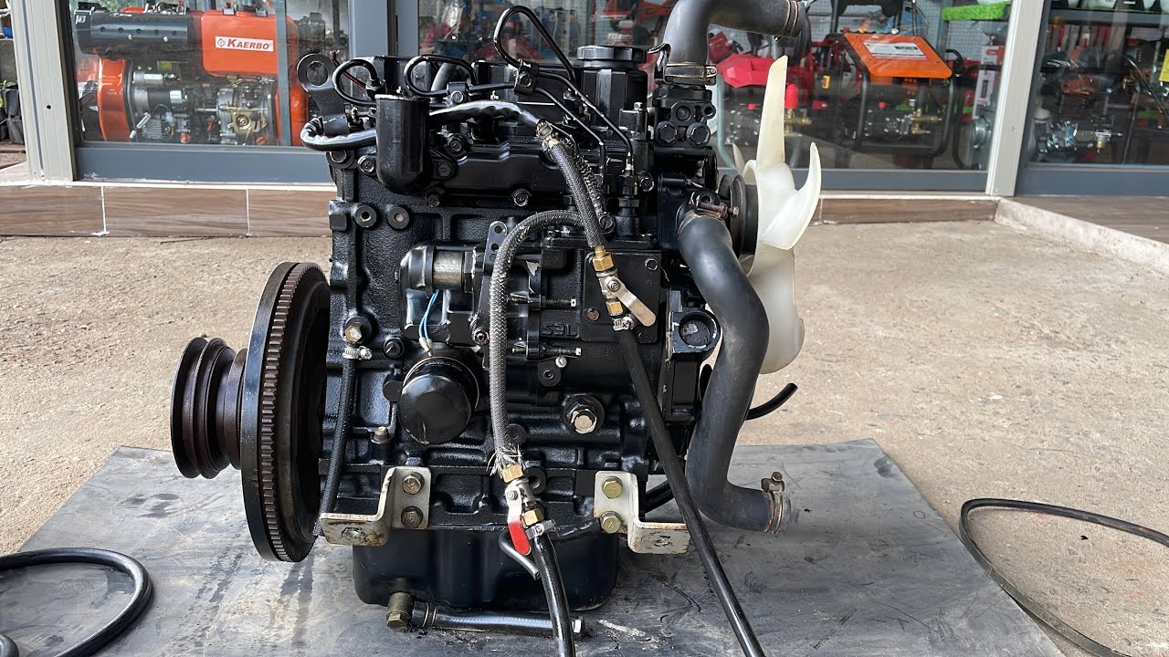 Động Cơ Mitsubishi S3L 25-27hp/3600rpm Nông Cơ Nguyễn Văn Châu