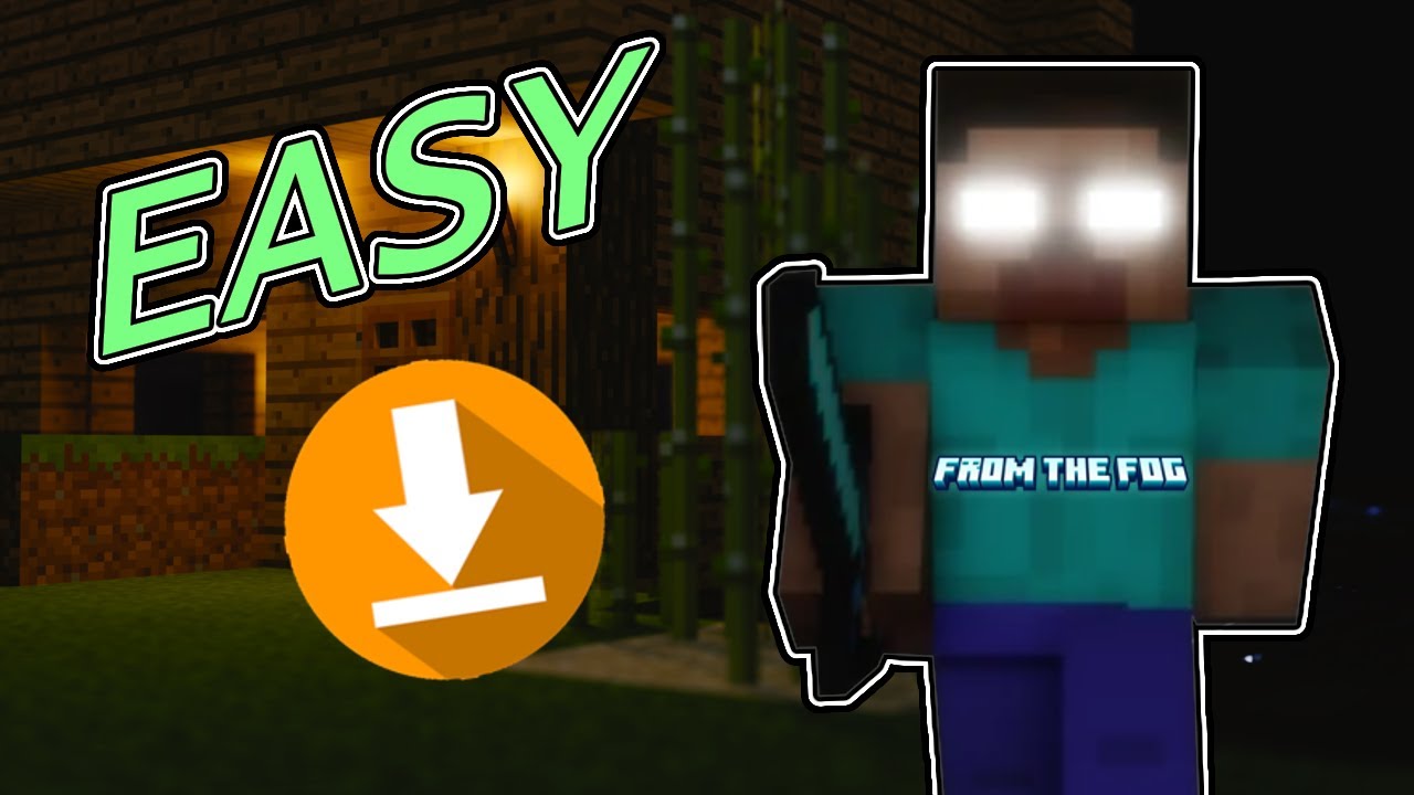 HOW TO Download HEROBRINE FROM THE FOG