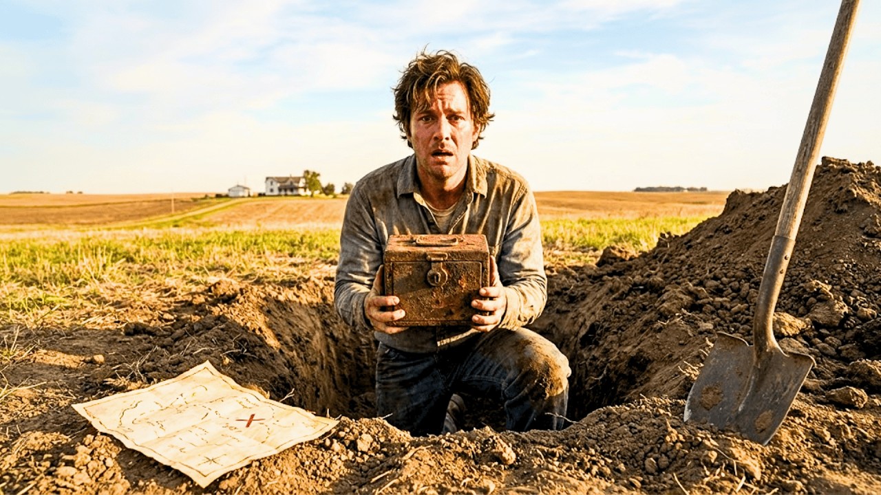 They Laughed When He Started Digging Where His Father's Map Showed — What He Found 6 Feet Down Was W