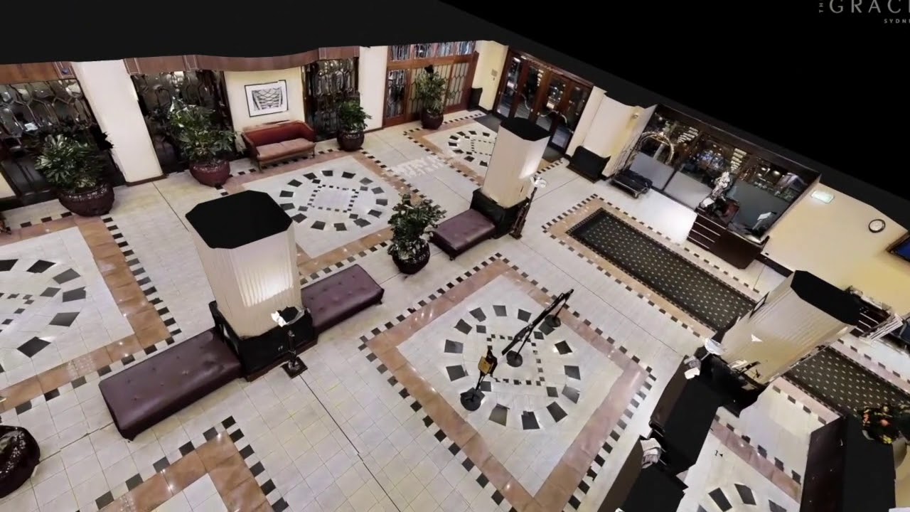 Virtual tour fly through of The Grace Hotel