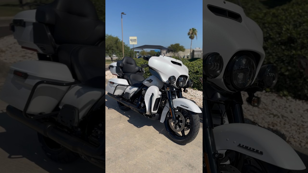 The 2024 Harley-Davidson Ultra-Limited in White Onyx Pearl