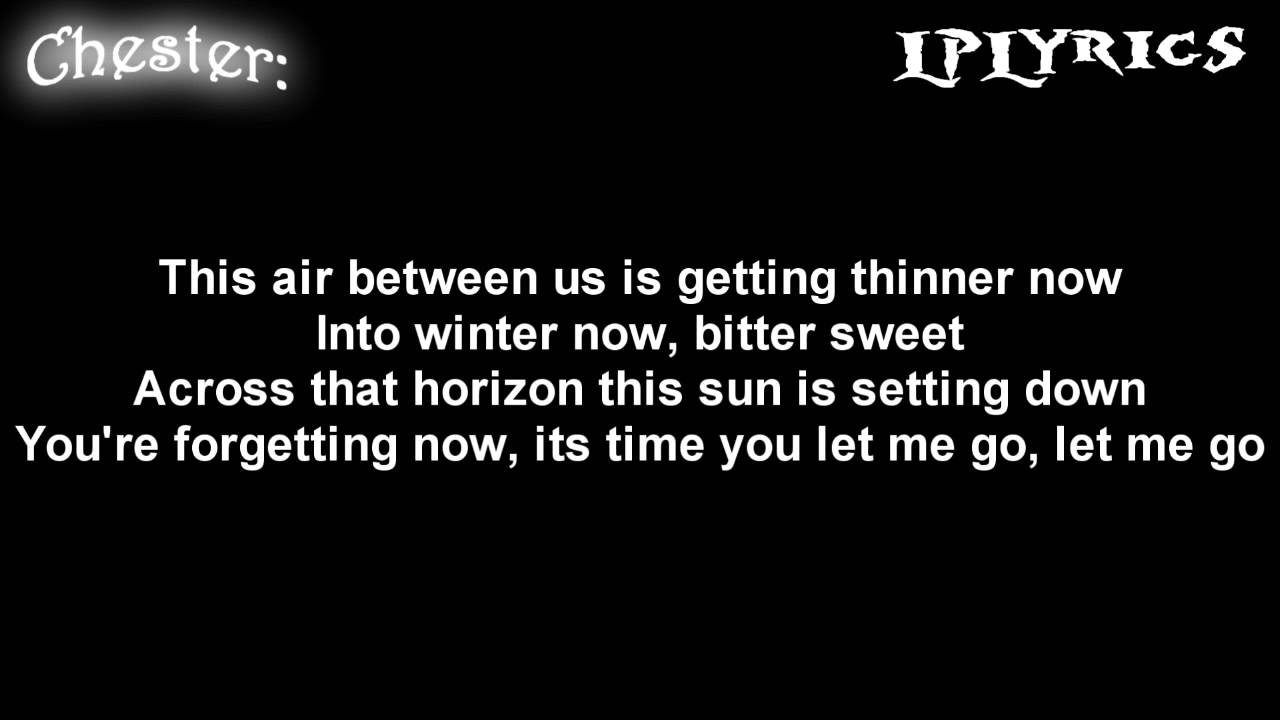 Linkin Park- I'll Be Gone [ Lyrics on screen ] HD