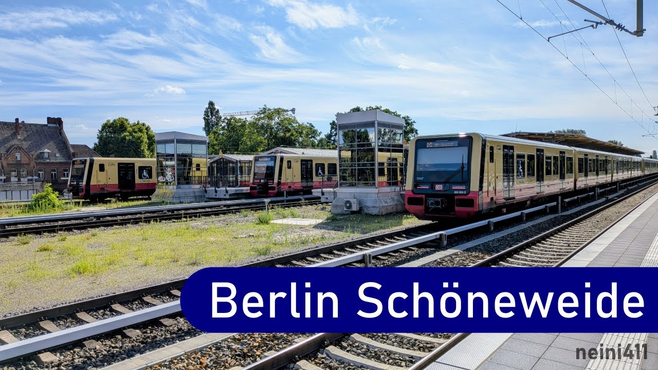 Trains in Berlin Schöneweide - 22/07/2025