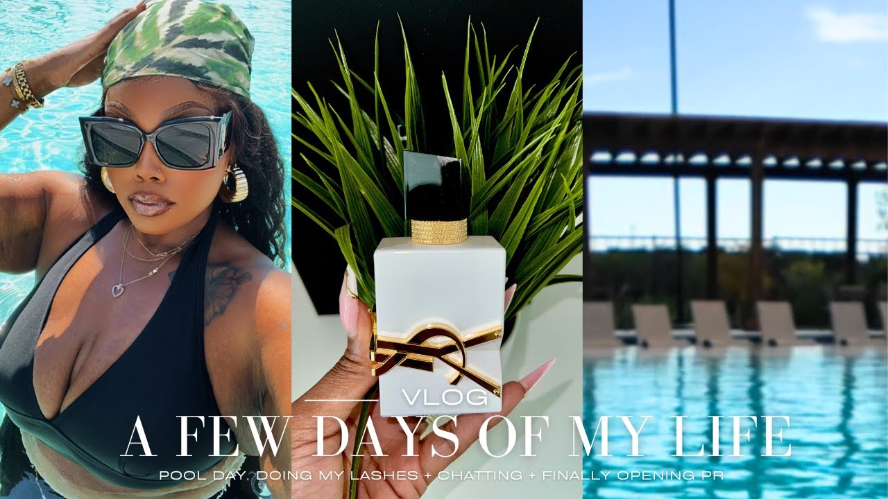 VLOG | What is happening?? Pool Day + Finally OPENING PR