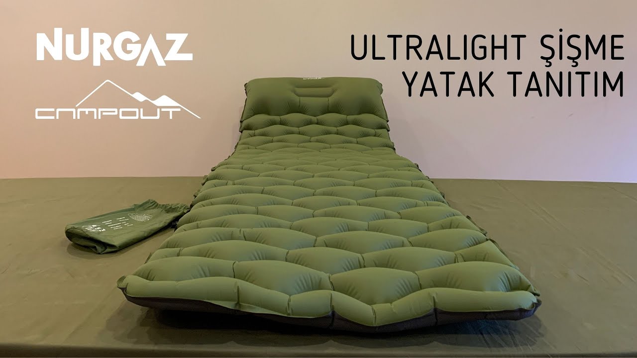 NURGAZ CAMPOUT ŞİŞME YATAK TANITIM