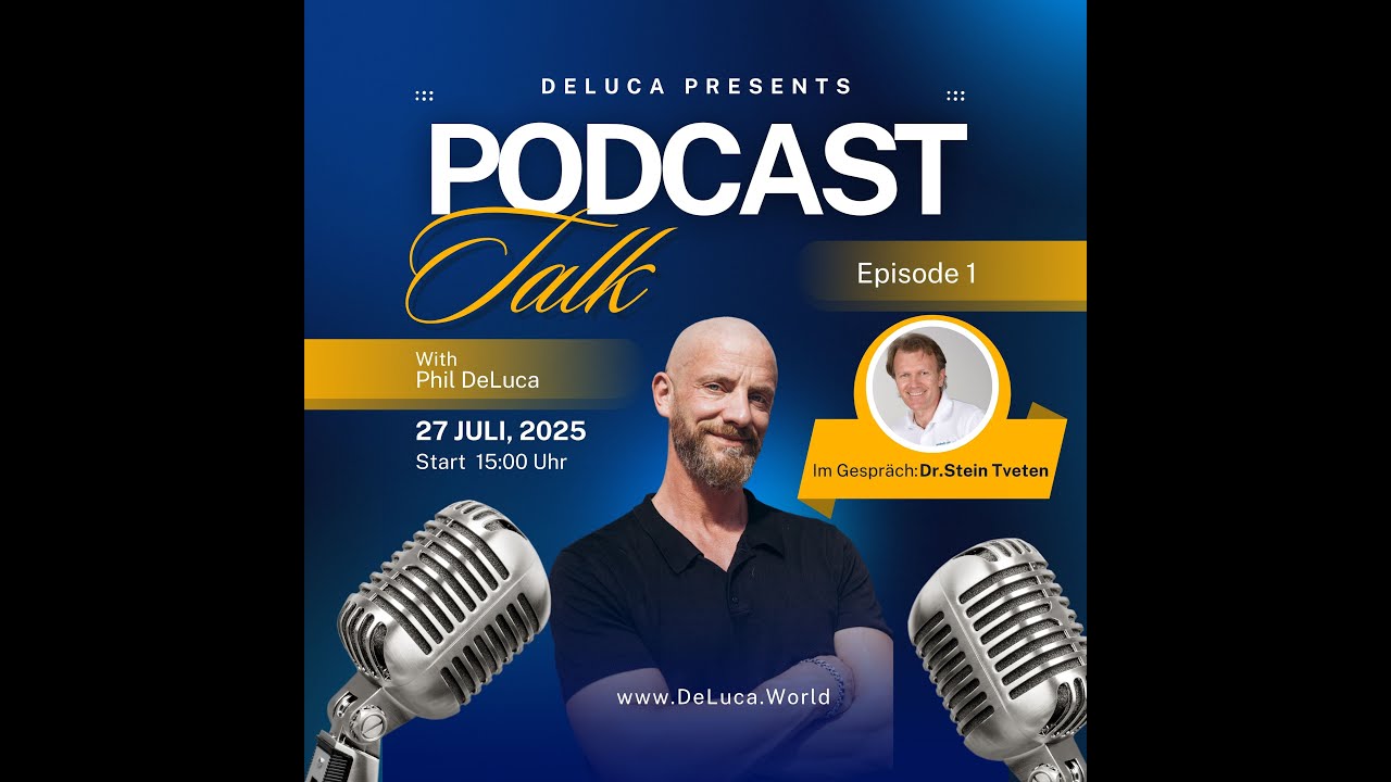 DeLuca Podcast 1 - Interview mit Dr Stein Tveten