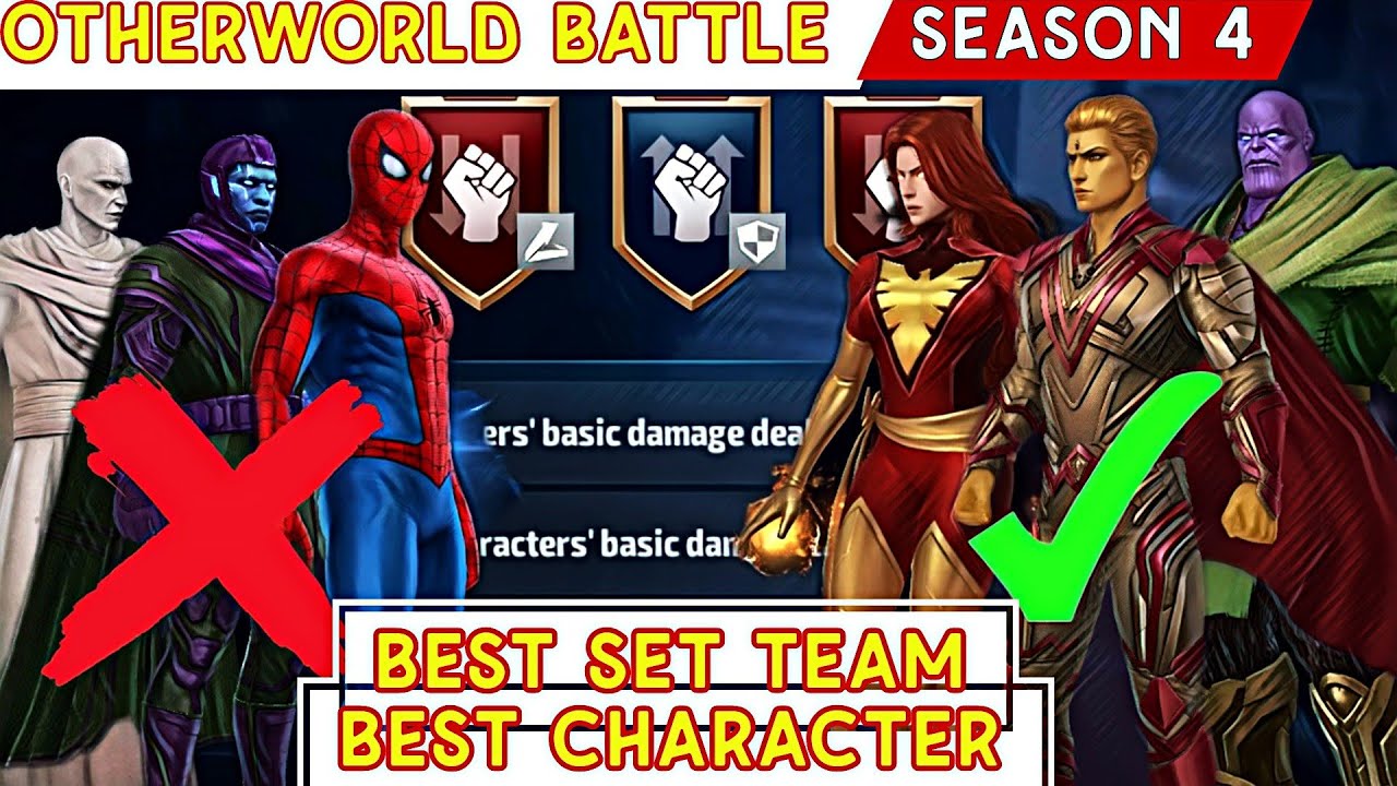 😯Otherworld Battle Season 4 Best Set Team And Best Character | Marvel future fight