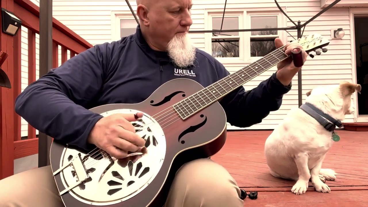 NGD Gretsch G9220 Mahogany resonator G tuning