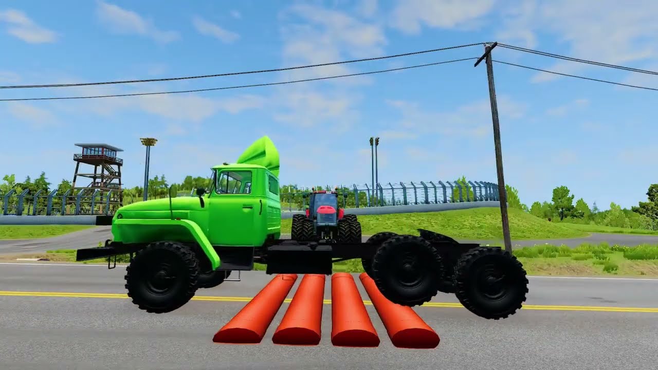 Spintires: Mudrunner Mod Truck Driver Skills Gameplay | Game Daily #mudrunner​ #spintires​