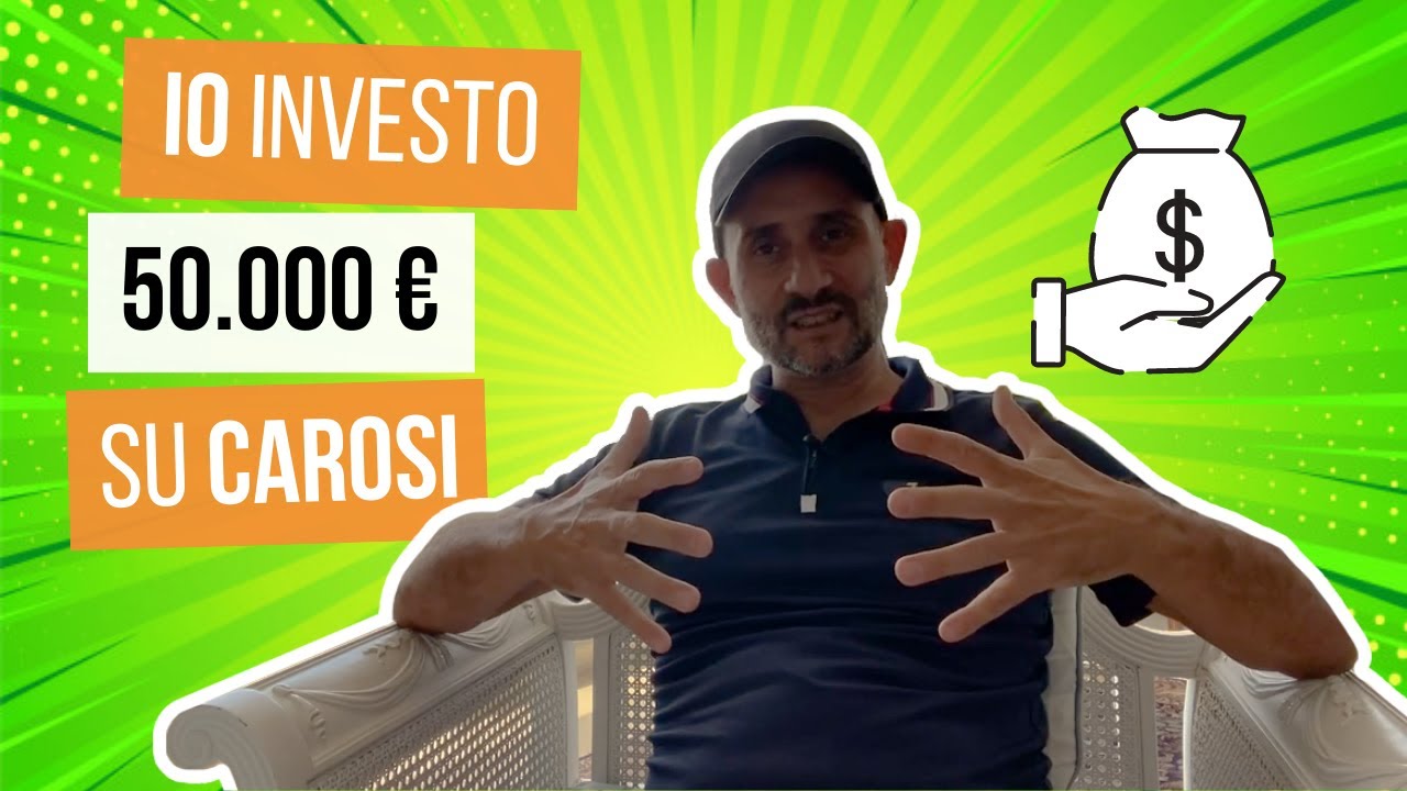 CRYPTOVALUTE! Investo 50.000 &euro; su Carosi per operare sulle Crypto!!! #investimenti #crypto