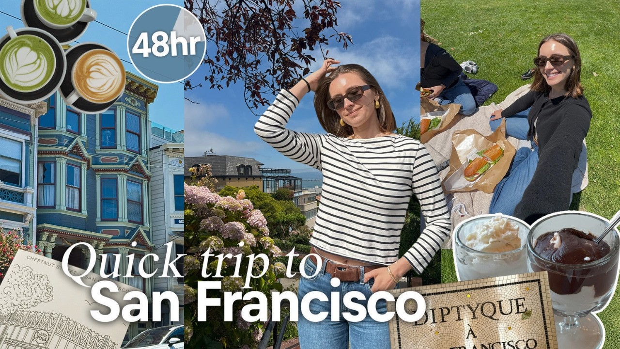 what I’d do with 48 hours in SF | thrifting, best food spots & giants game