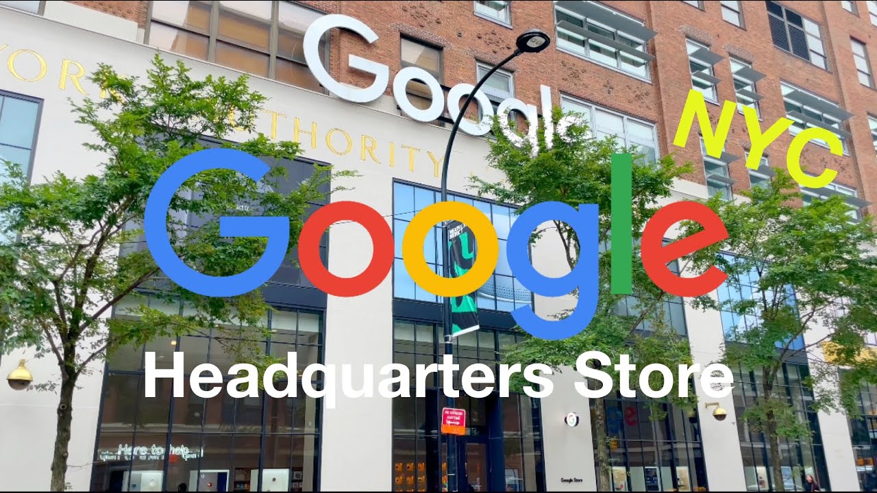 Google Headquarters Store in Chelsea, NYC.