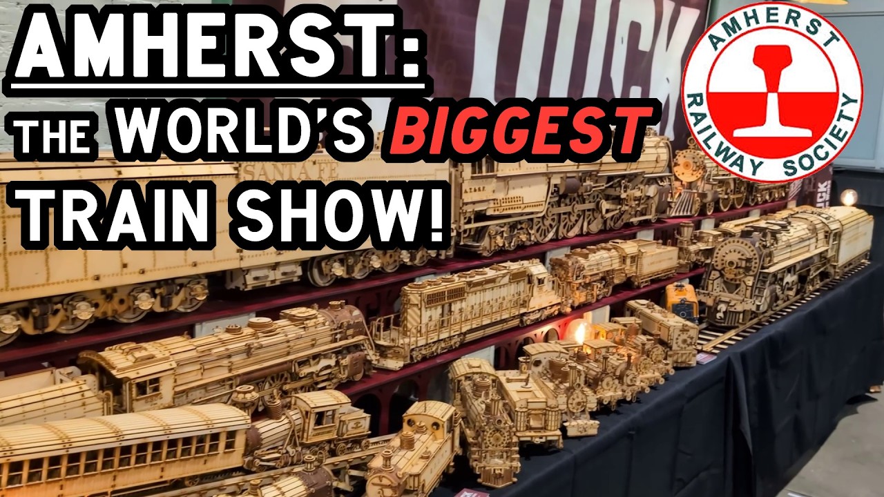 Amherst Train Show 2026 ADHD Travel Vlog Pt. 1