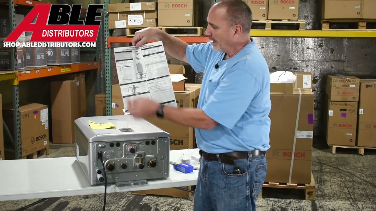 Caldera combinada Rinnai, ¿Qué hay en la caja?