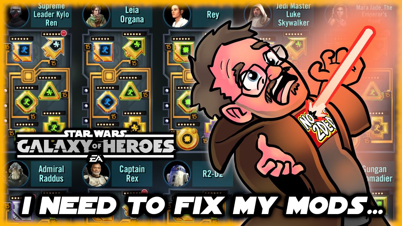I Need to Fix My Own Mods in Star Wars Galaxy of Heroes!