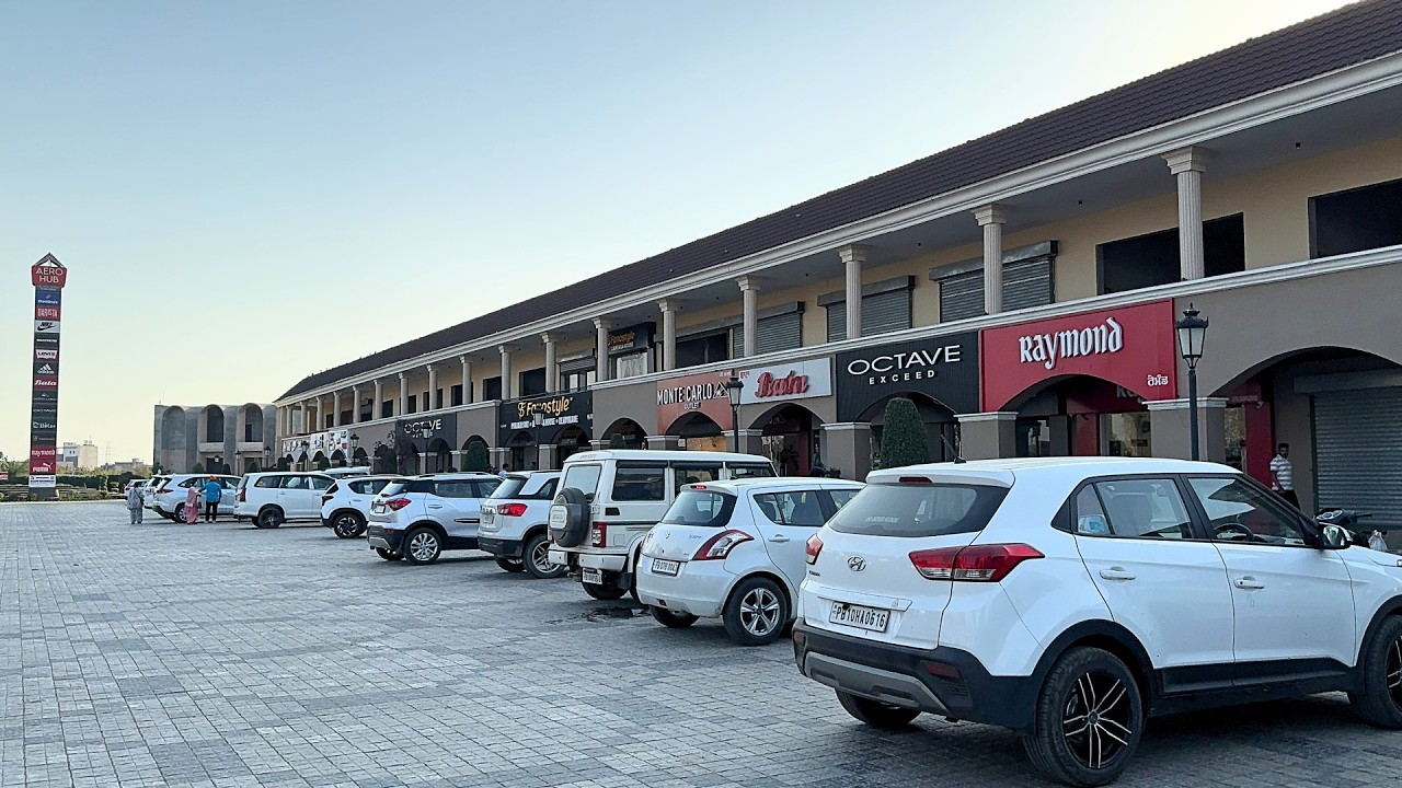 A View Of Aero Hub Market (Mullanpur Dakha) (Ludhiana, Punjab).!