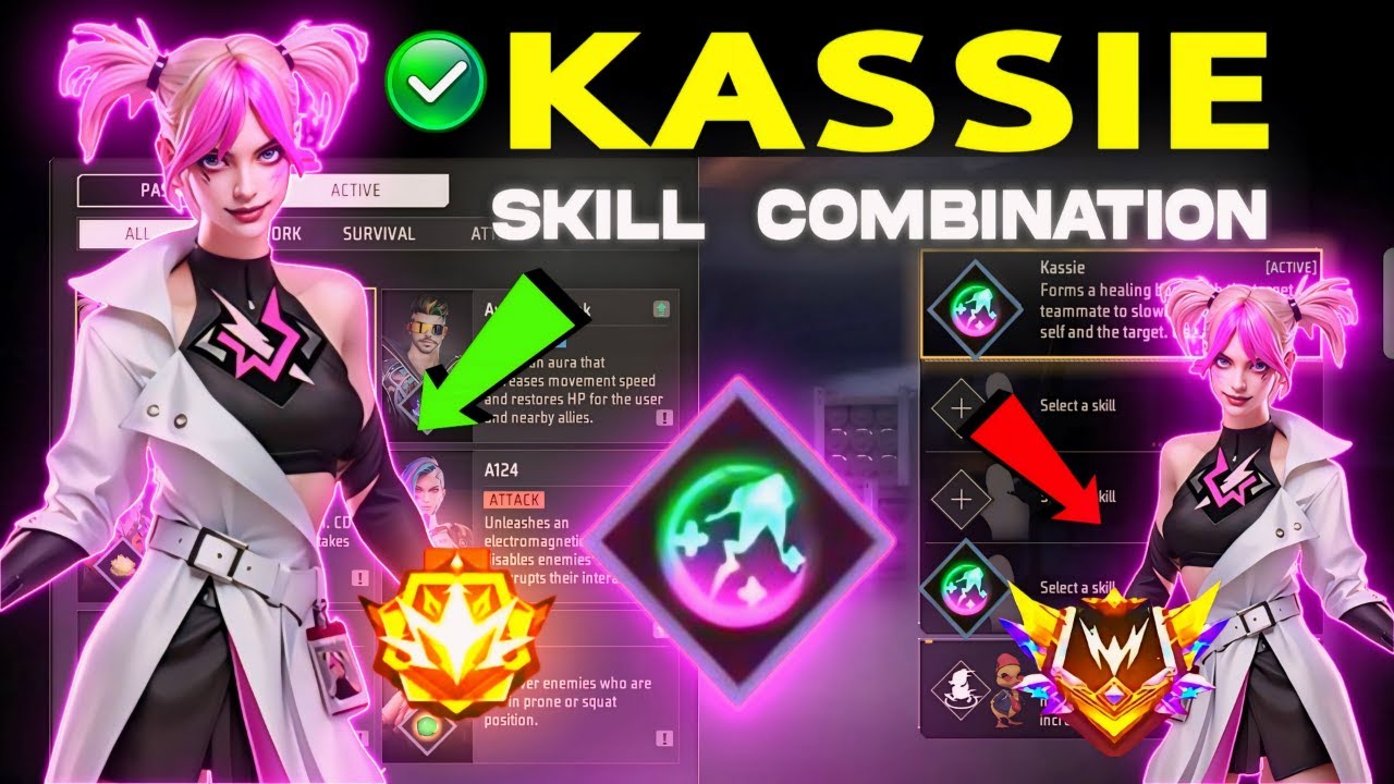 Kassie character cs rank combination | Kassie character combination | Kassie character ability