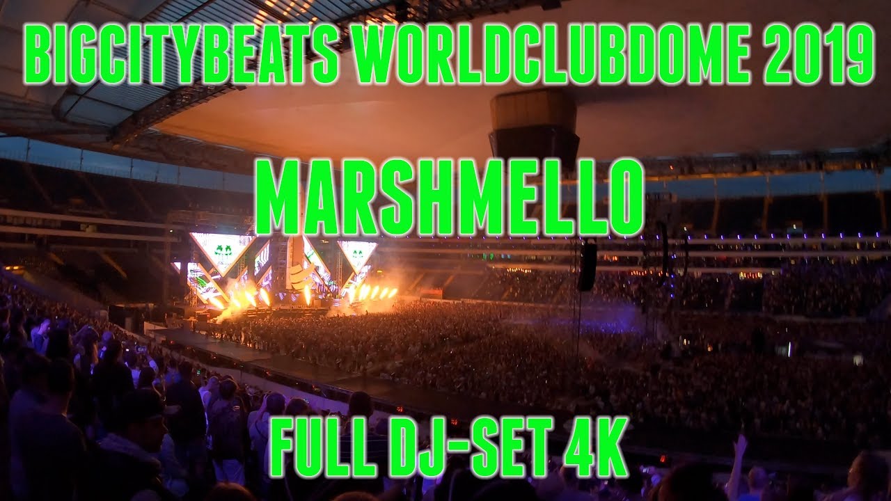 Marshmello @BigCityBeats WorldClubDome 2019 - Full DJ-Set 4K